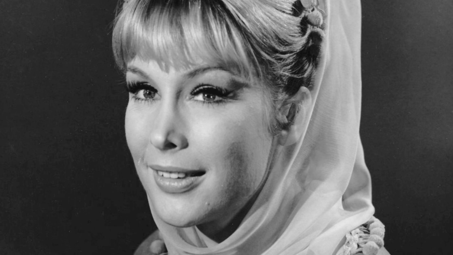 Publicity photo of Barbara Eden from I Dream of Jeannie.