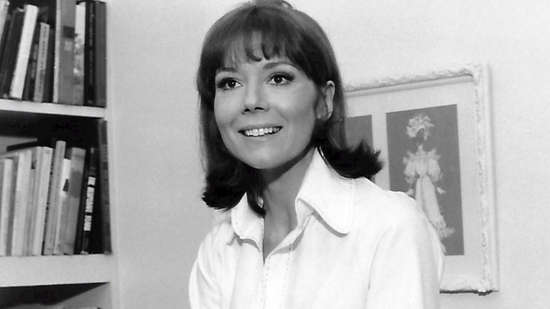 Photo of Diana Rigg from her short-lived NBC Television show, Diana.
The item has no copyright markings on it as can be seen in the links above.
United States Copyright Office page 2