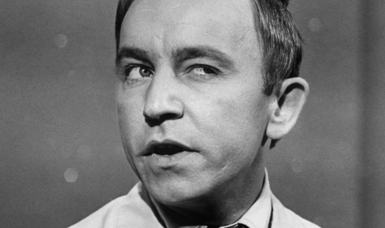 LOS ANGELES - CIRCA 1970: Actor Henry Gibson performs on the NBC television comedy series Rowan and Martin's Laugh-In circa 1970 in Los Angeles, California.