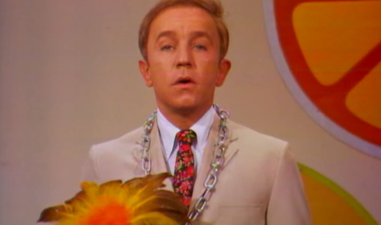 Screenshot from Rowan & Martin’s Laugh-In (1968-1973)