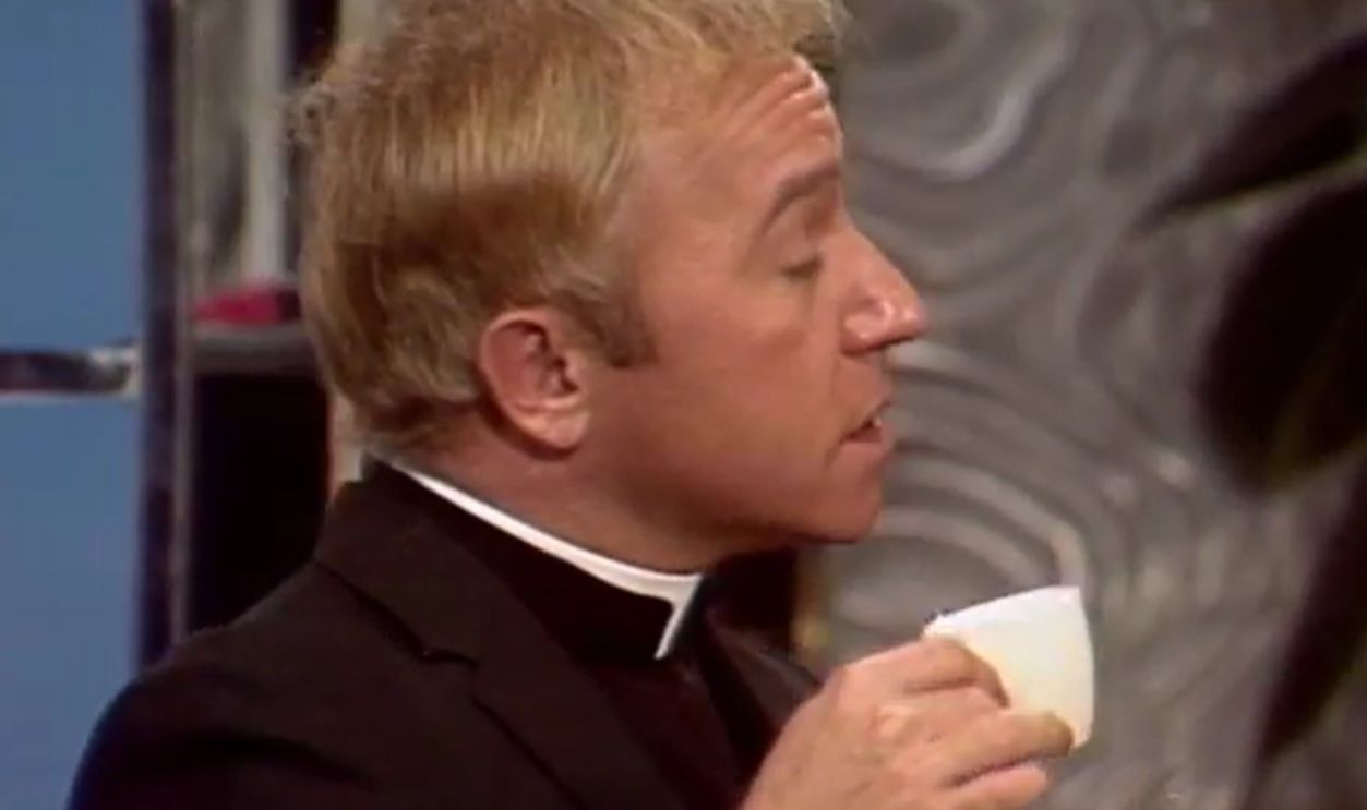 Screenshot from Rowan & Martin’s Laugh-In (1968-1973)