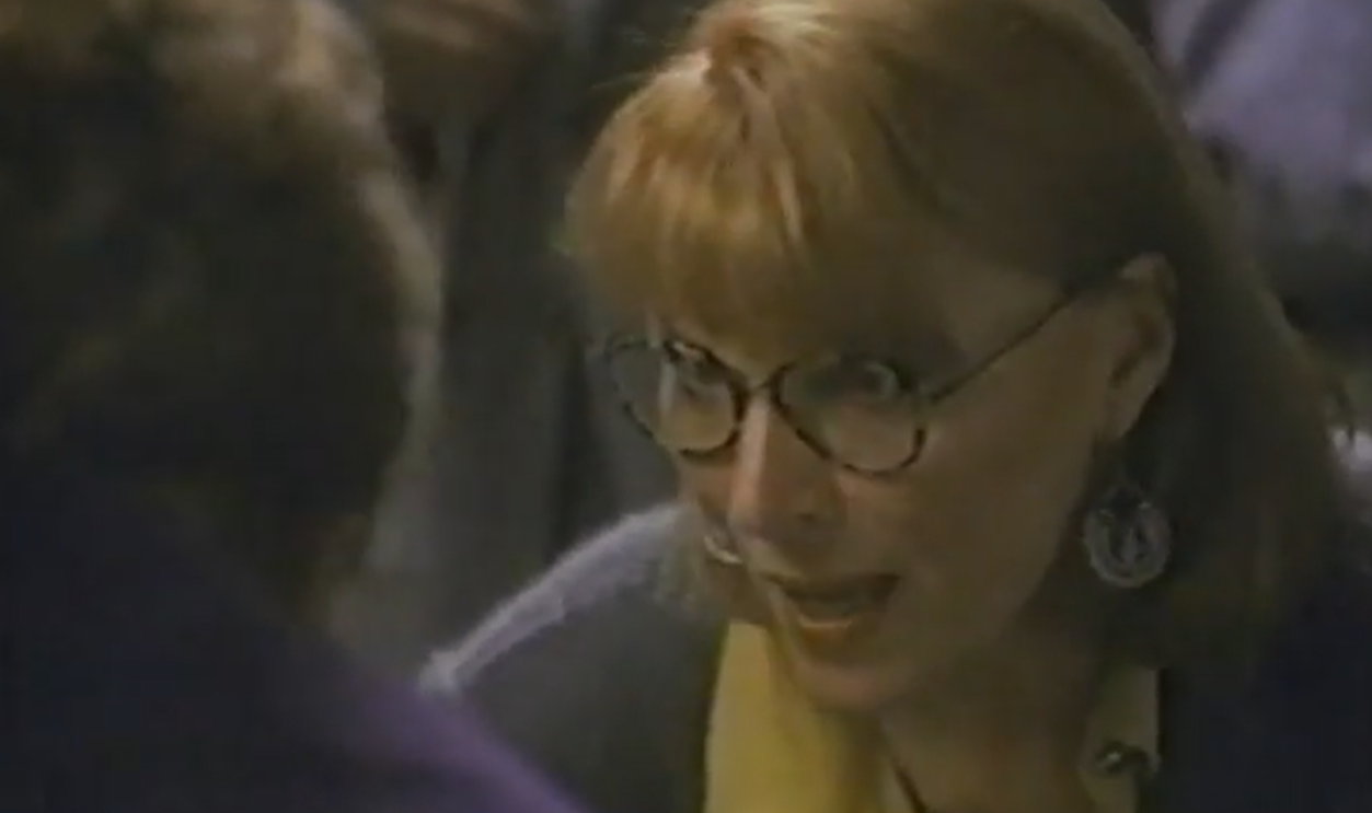 Screenshot from WIOU, CBS (1990–1991)
