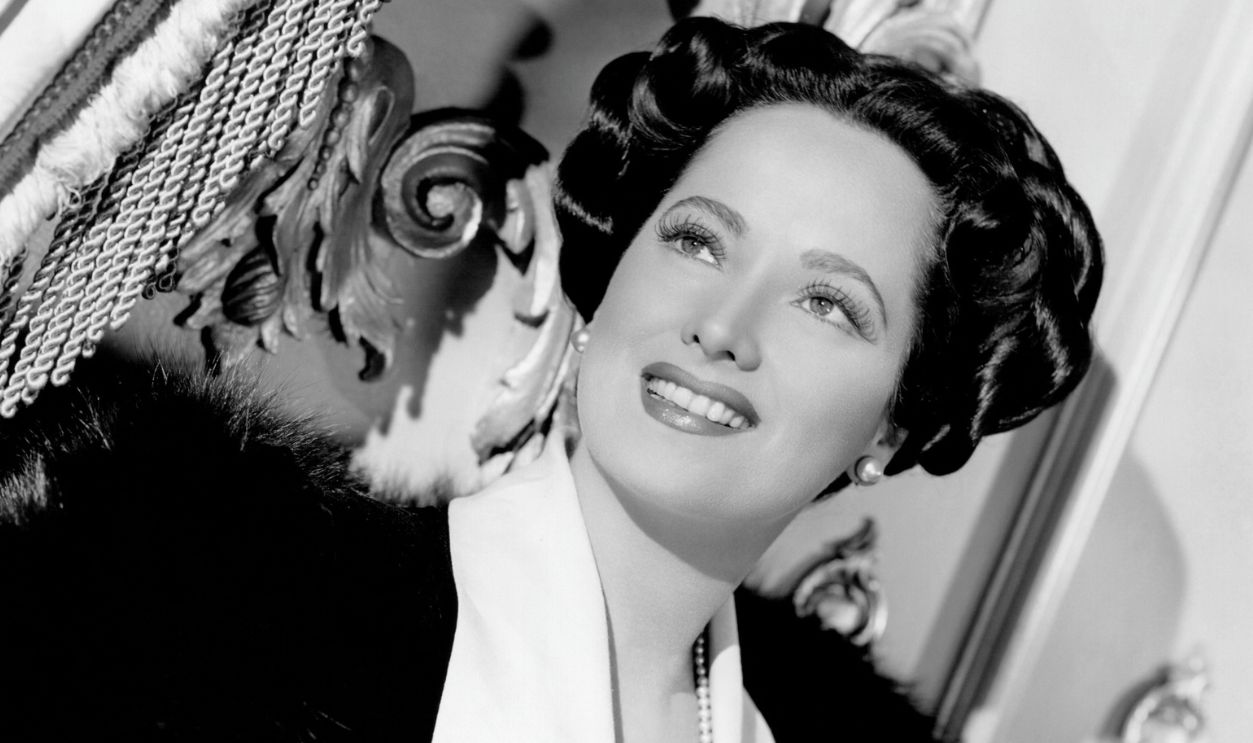 Publicity portrait of Indian actor Merle Oberon (1911-1979) in the mid 1940's, United States. 
