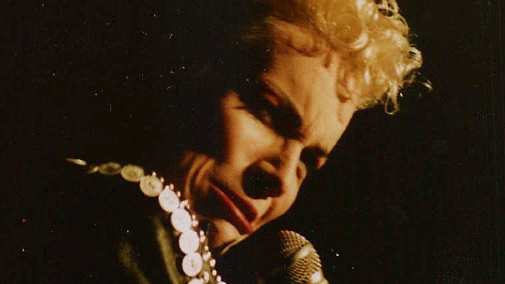 Annie Lennox beim Eurythmics-Auftritt, Rock am Ring 1987