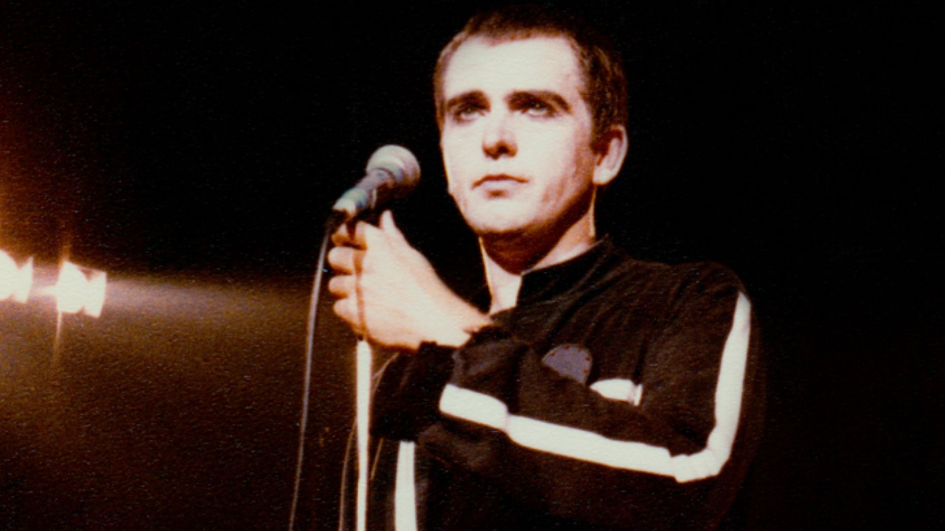 Peter Gabriel performing 'Tour of China 1984' at theatre Muziekcentrum Vredenburg, Utrecht, Netherlands, september 6th, 1980.