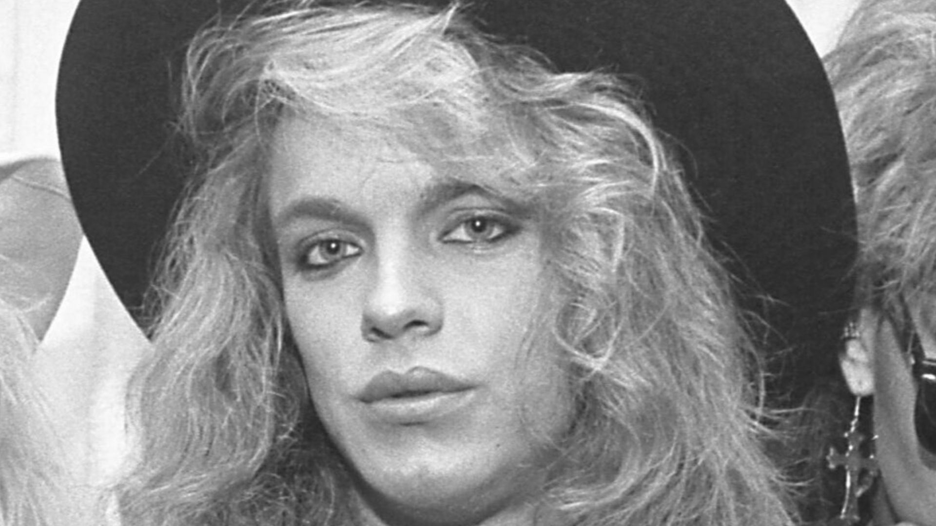 Bobby Dall, C.C. DeVille, Bret Michaels and Rikki Rockett, from left, of L.A.'s Poison: