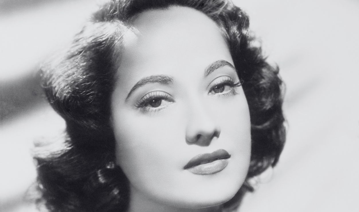 Merle Oberon Studio Portrait.