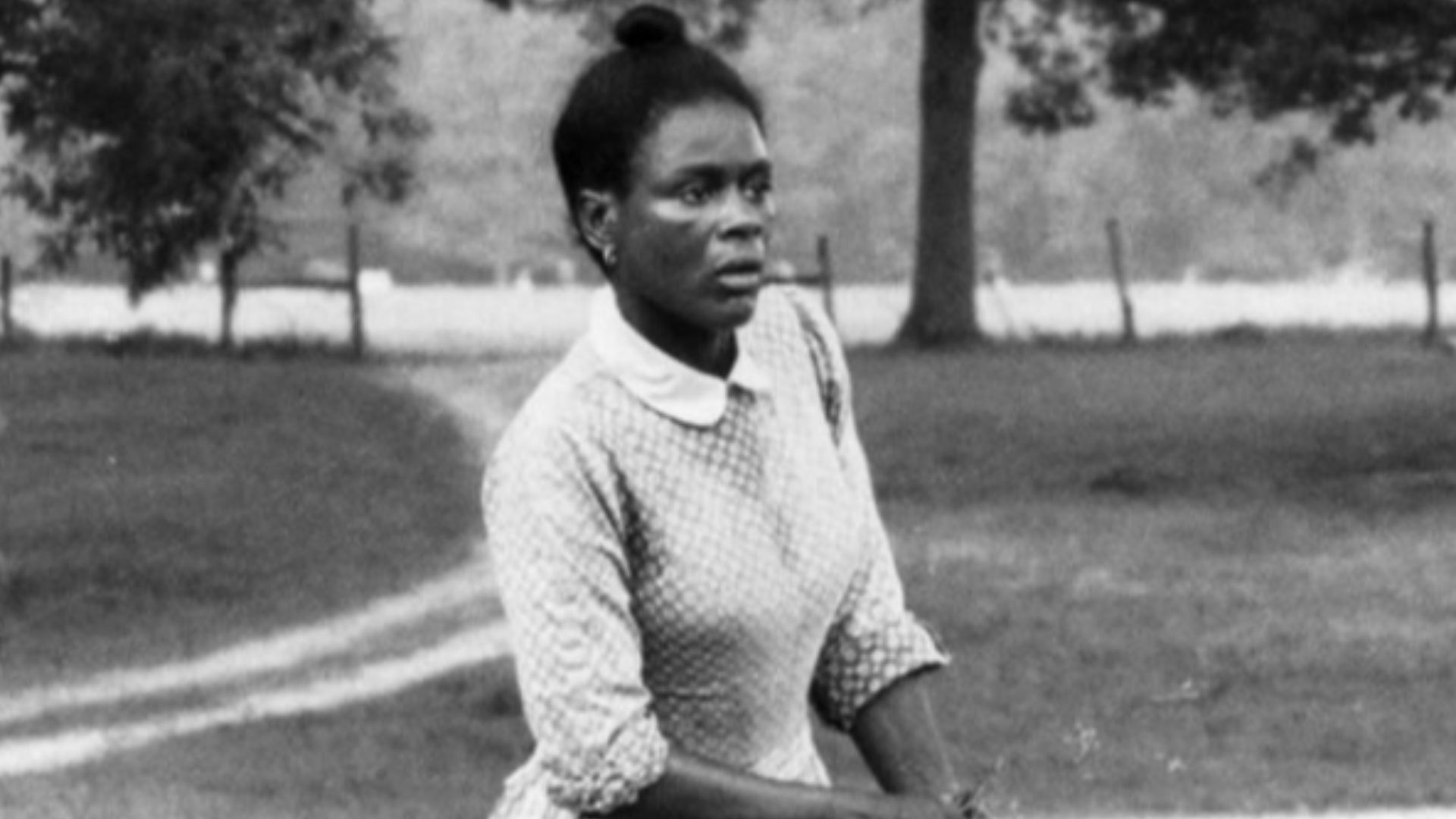 Photo of Cicely Tyson as Jane Pittman from the television film The Autobiography of Miss Jane Pittman.