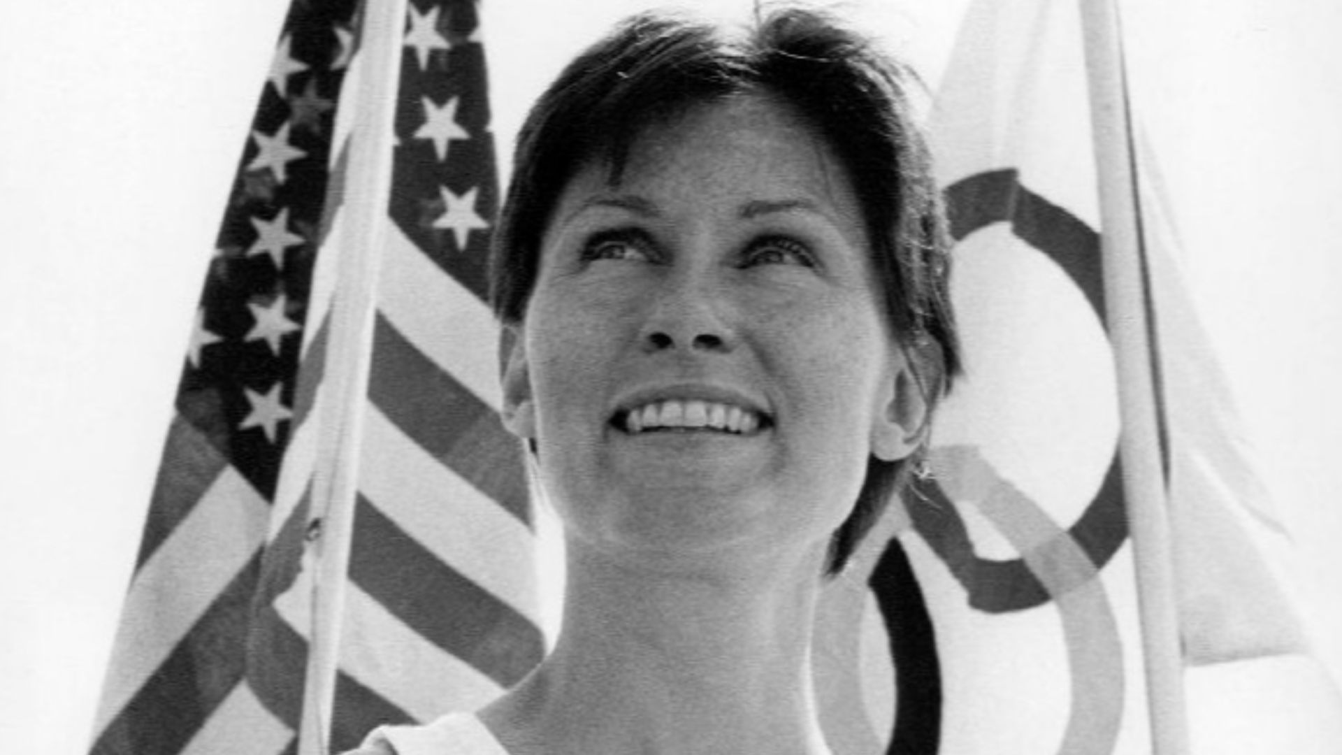 Photo of Susan Clark as Babe Didrikson Zaharias, in the made for TV movie, Babe.