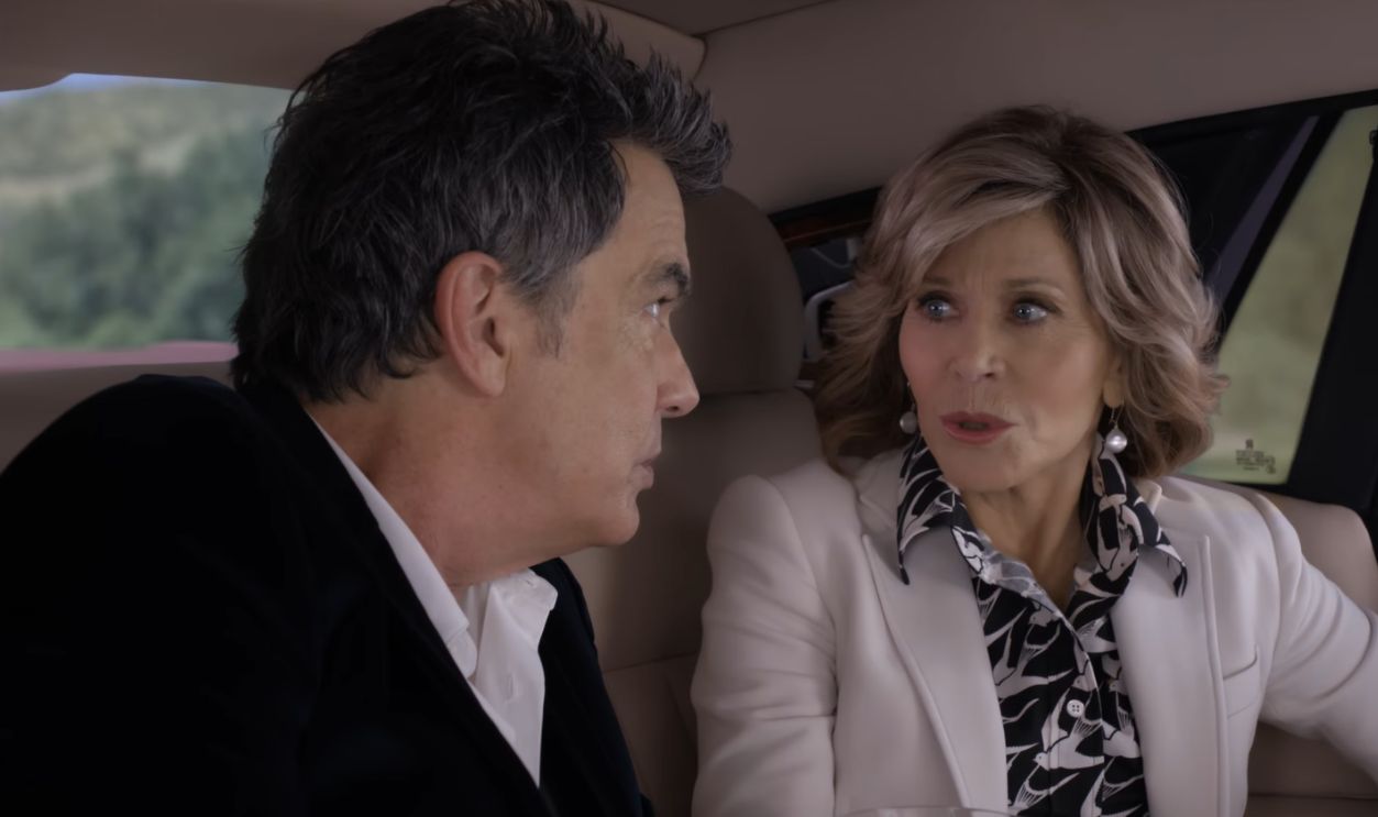 Screenshot from Grace and Frankie (2015–2022)