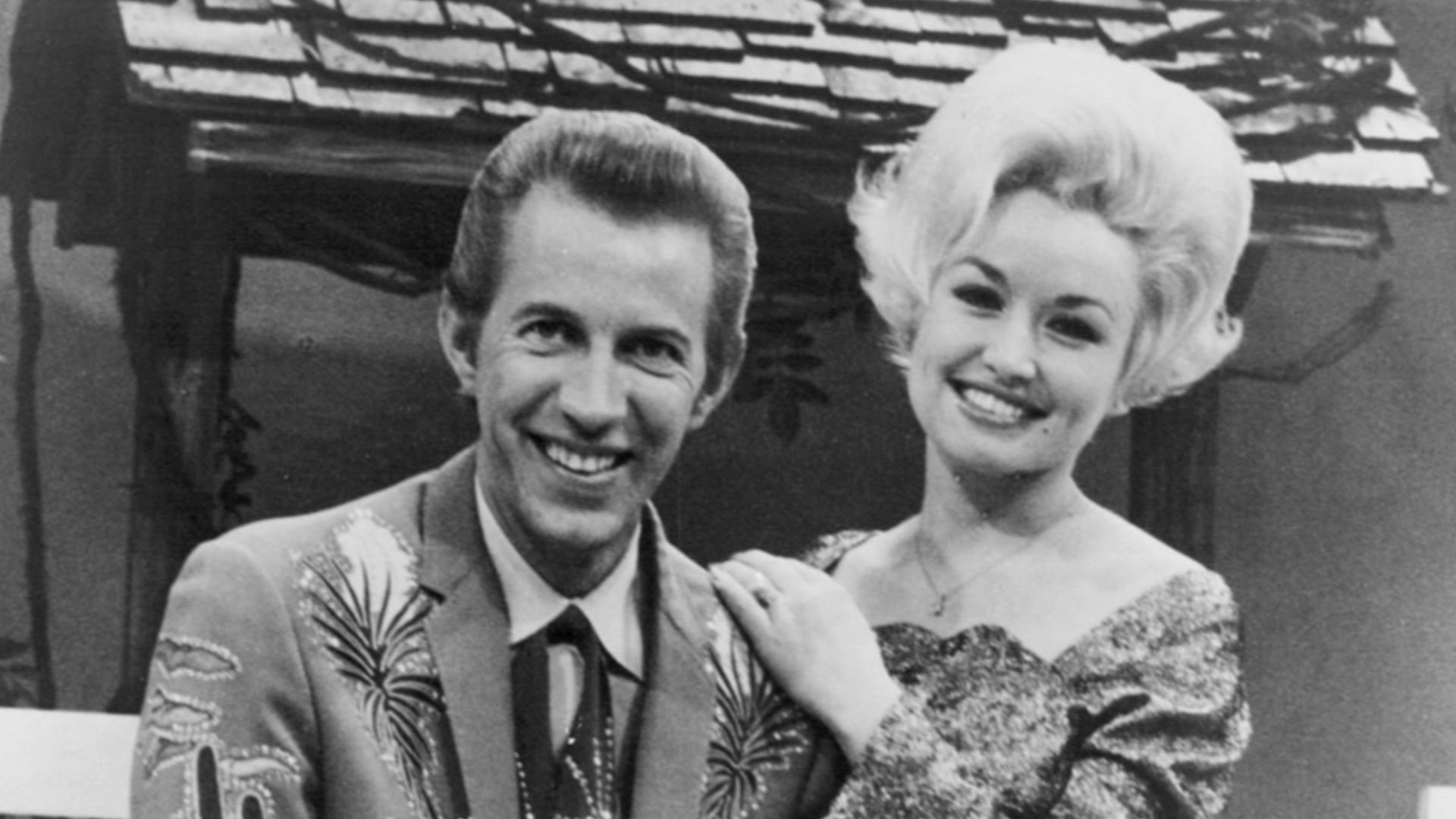 Photo of Porter Wagoner and Dolly Parton.
There are no copyright marks on the item, which can be seen at the link.
United States Copyright Office page 2