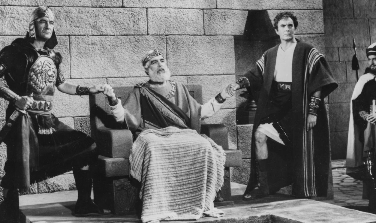 George Sanders, Laurence Naismith And Tyrone Power 508726136