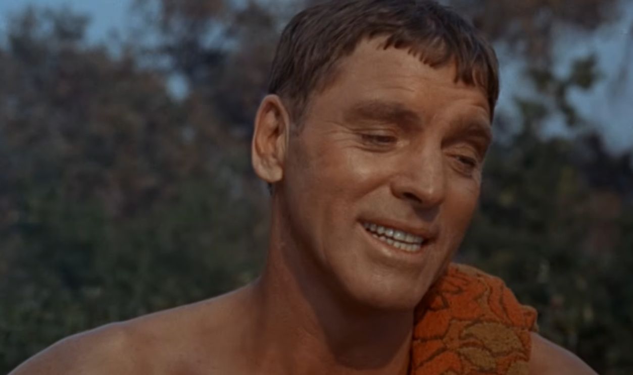 Screenshot from The Swimmer (1968)