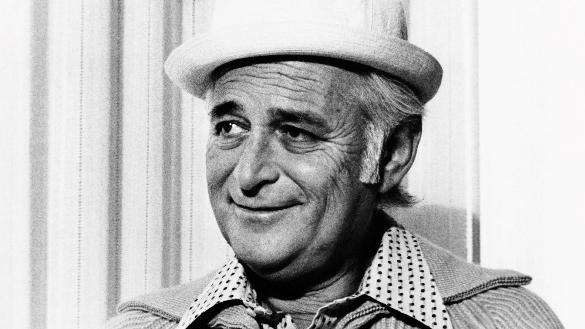 TV Producer Norman Lear on the PBS interview series Jeanne Wolf With... The original image caption reads: Norman Lear. TV producer Norman Lear, of