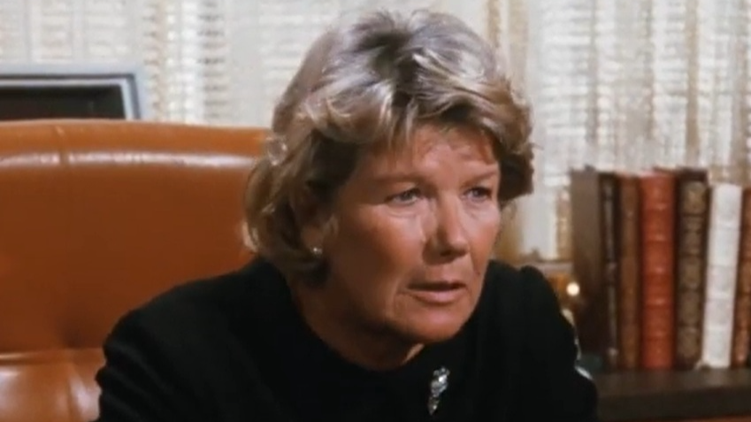 A visually captivating still taken from a pivotal moment in the television series Dallas (1978-1991)