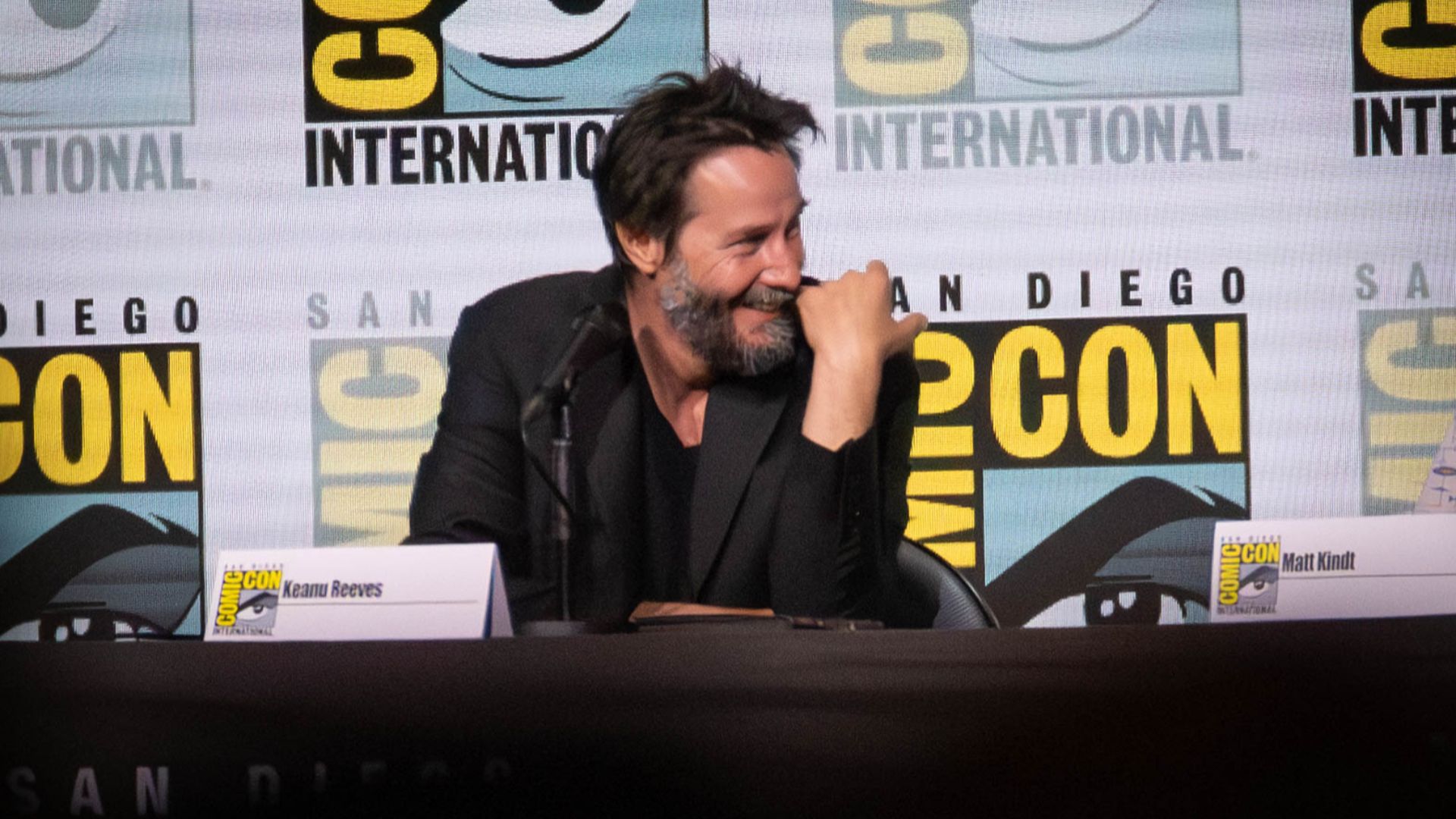 Canadian actor and musician Keanu Reeves at the 2024 San Diego Comic-Con