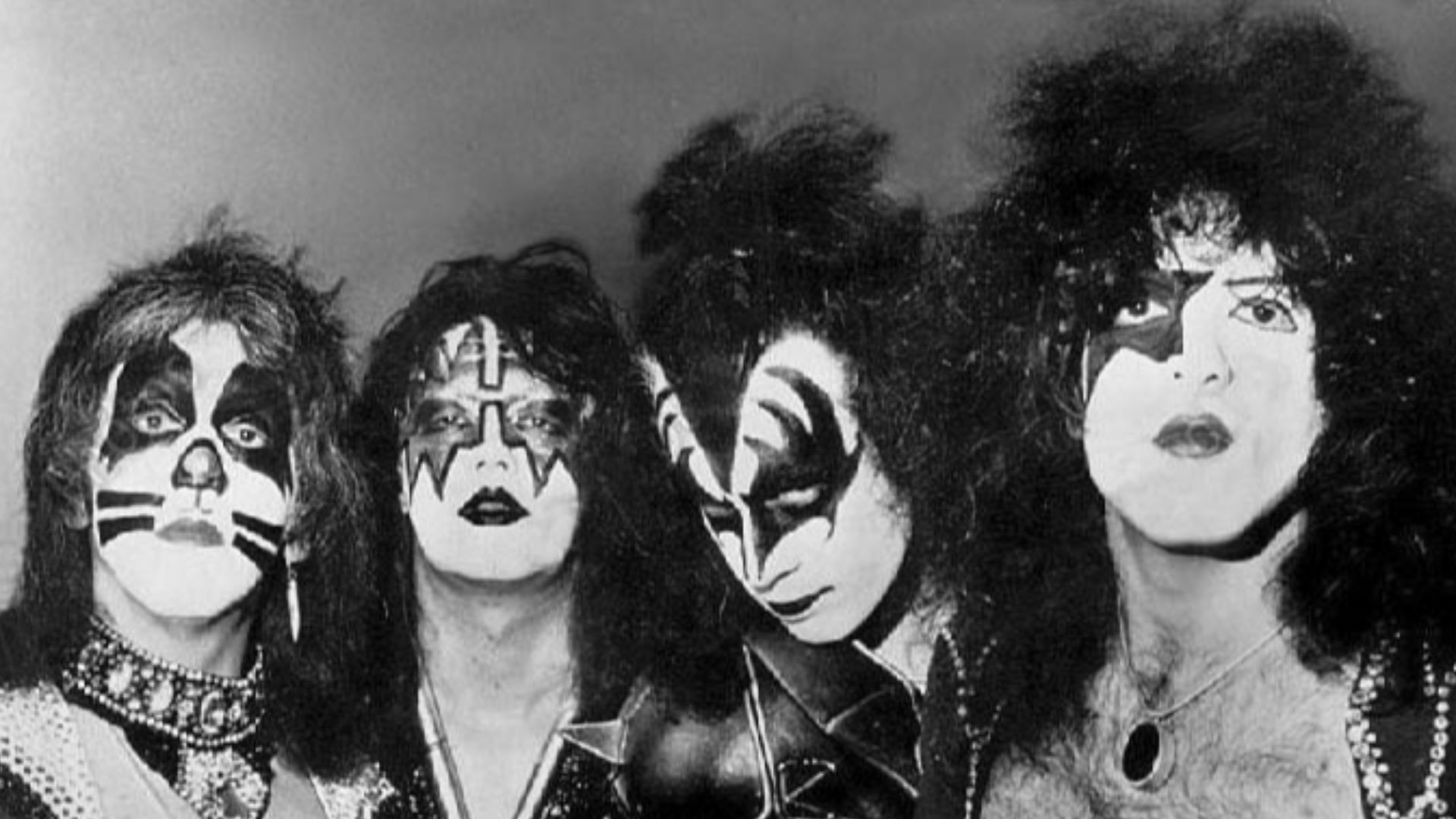 Rock band Kiss in 1976.