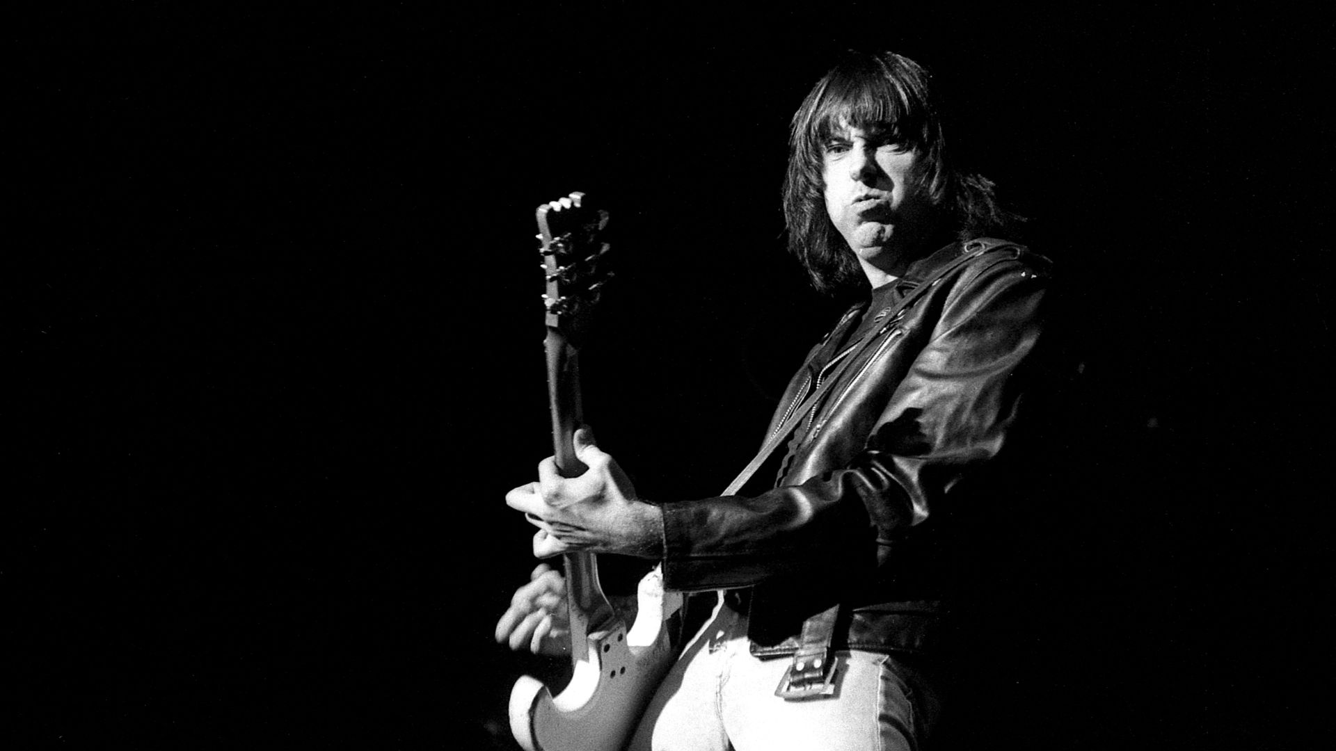 Johnny Ramone at Club Citta in Kawasaki-ku, Kawasaki-shi, Kanagawa-ken, Japan, 1990.9.6