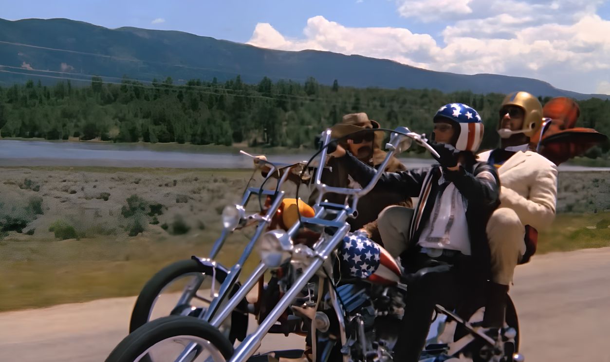 Screenshot from Easy Rider (1969)