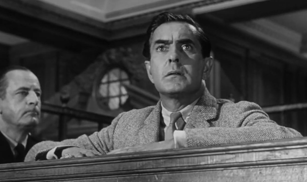 Screenshot from Witness for the Prosecution (1957)