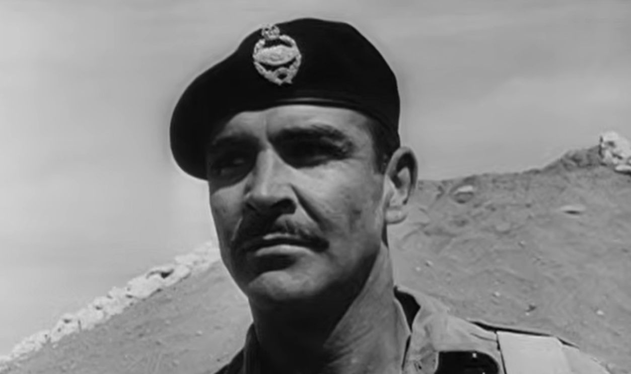 Screenshot from The Hill (1965)