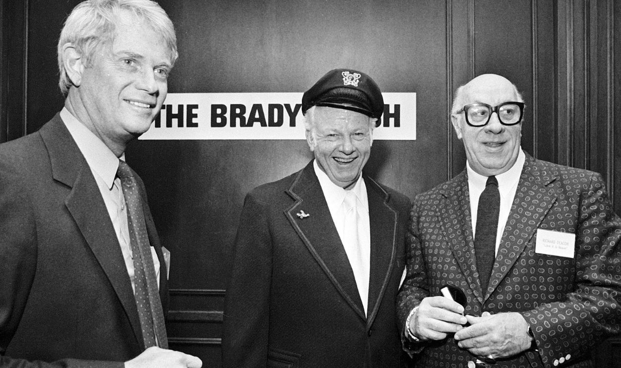 Alan Hale Jr. and Richard Deacon at Luncheon