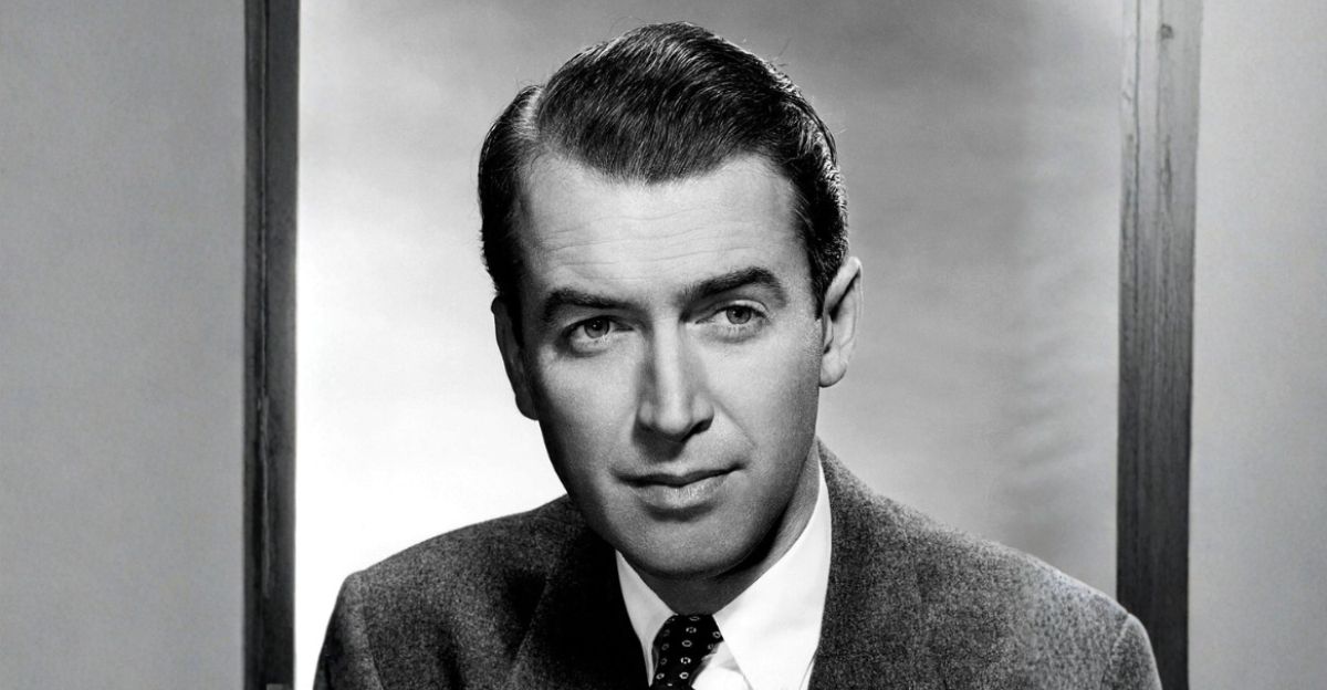 Studio publicity photo of James Stewart.