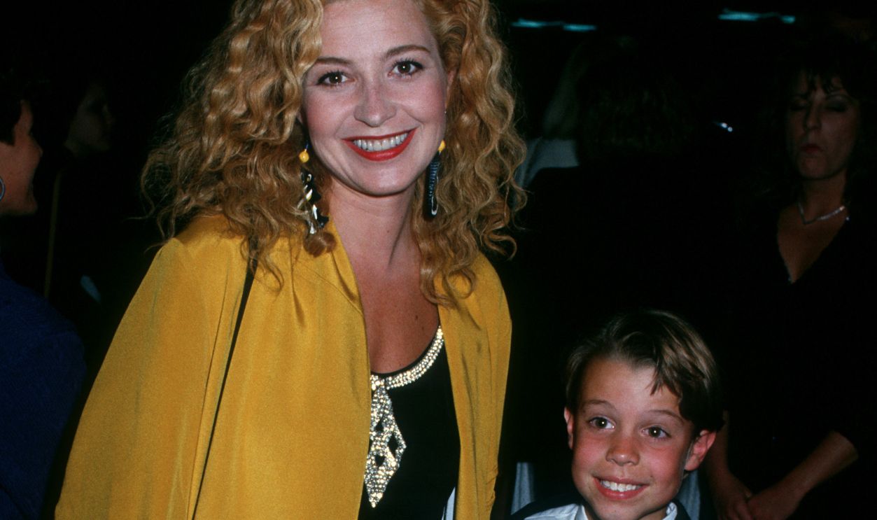 Actress Annie Potts and son Clay Potts 156110772