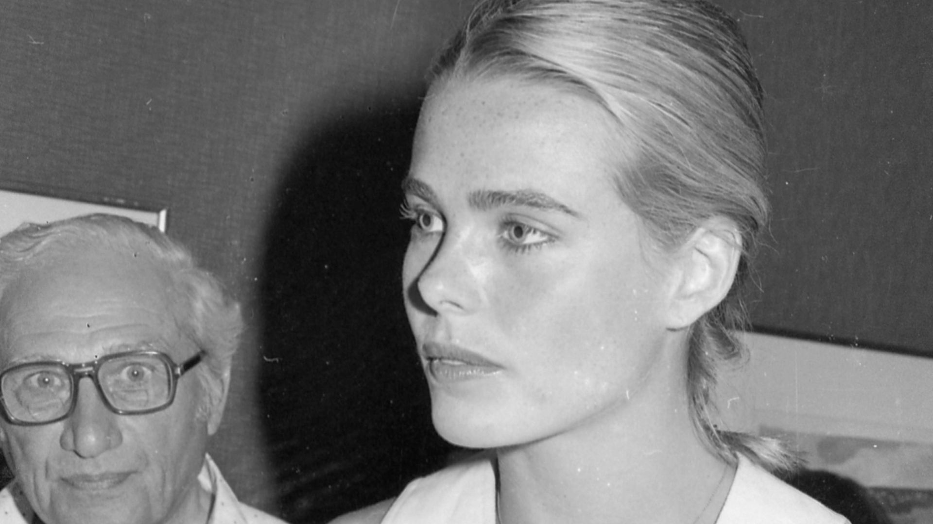 Worldwide famous model Margot Hemingway was a guest of the IDF Shekem Company.