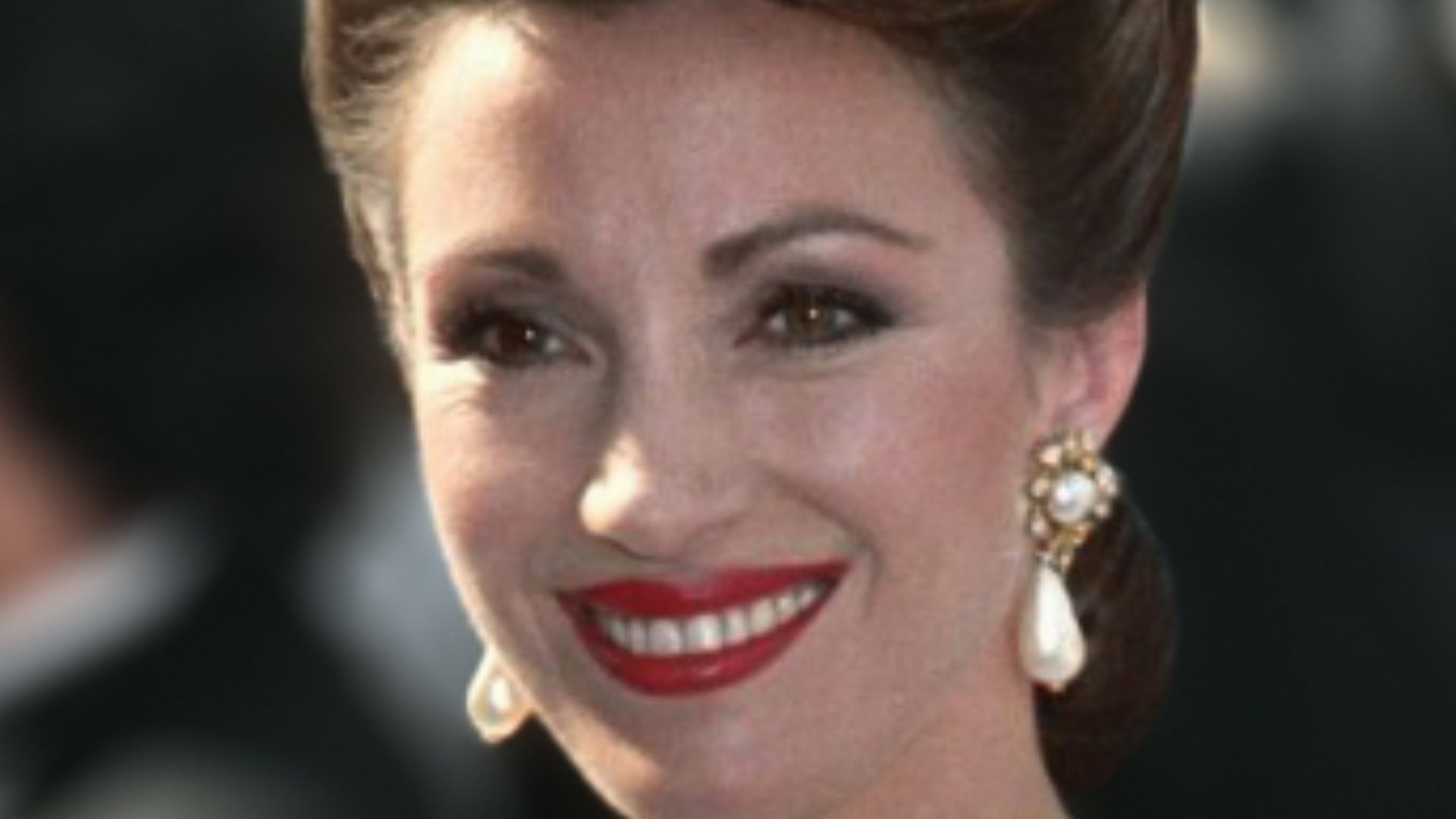 Actress Jane Seymour at the Emmy Awards.