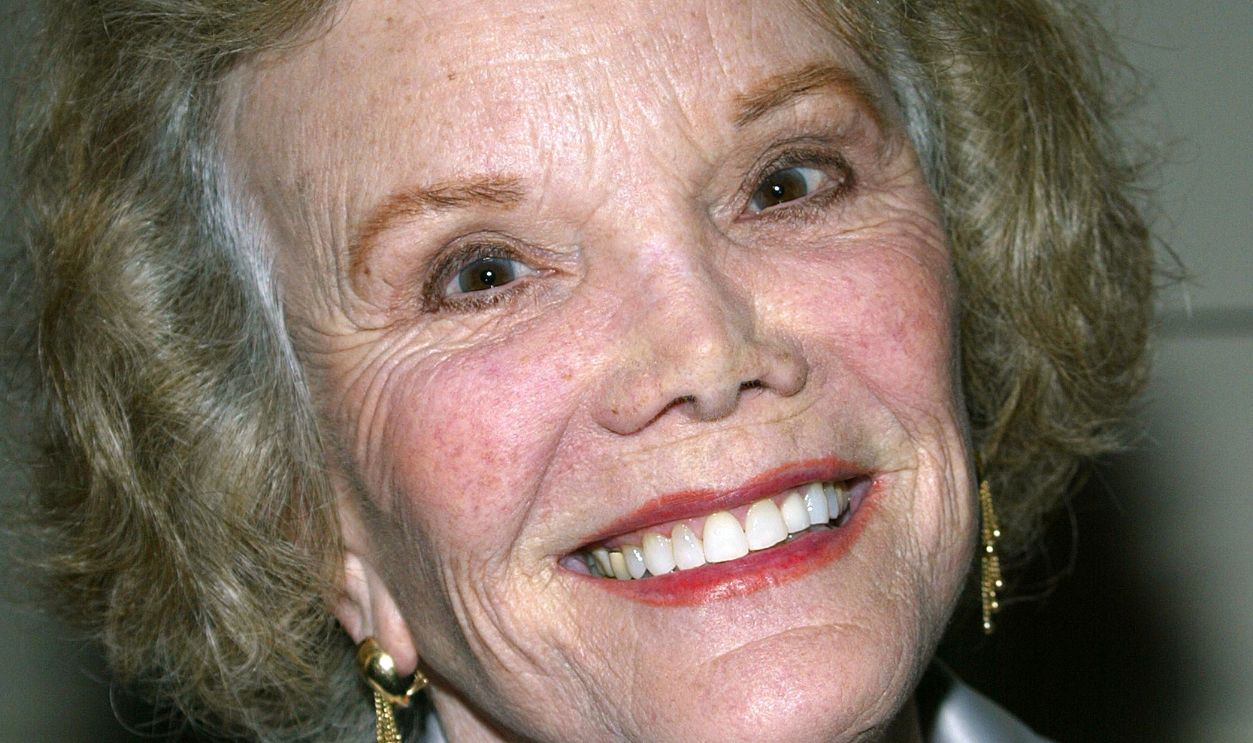 STUDIO CITY, CA - MAY 20: Actress Nanette Fabray attends the Pacific Pioneer Broadcasters Luncheon Honoring actress Joanne Worley at the Sportsmen's Lodge on May 20, 2005 in Studio City, California. 