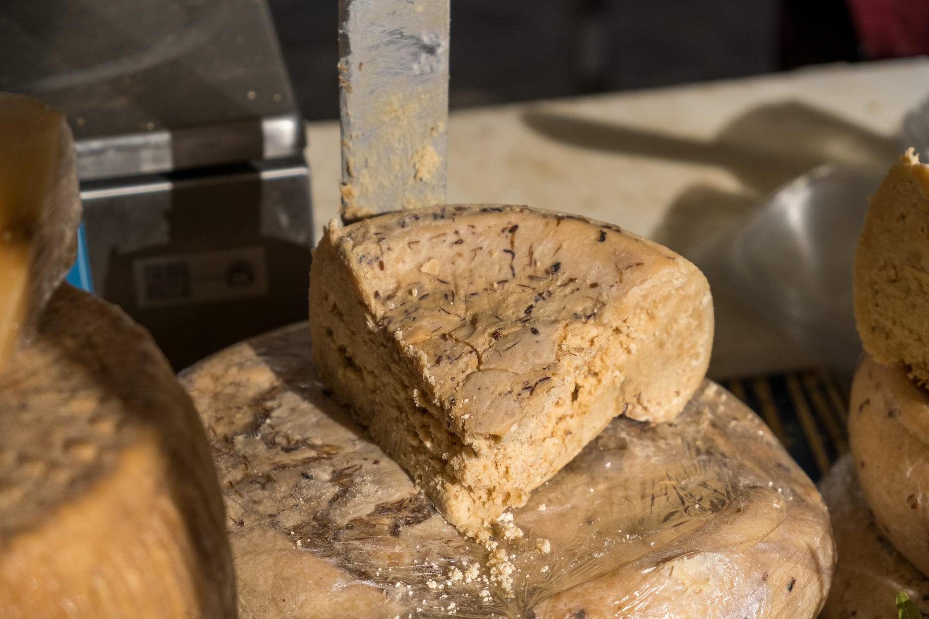 Casu Marzu - Traditional Sardinian cheese with worms.