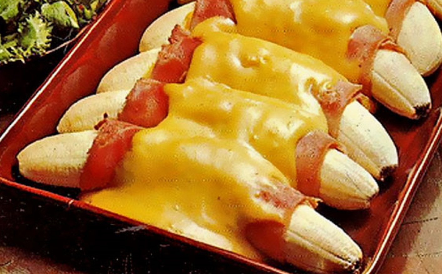 Ham And Bananas Hollandaise