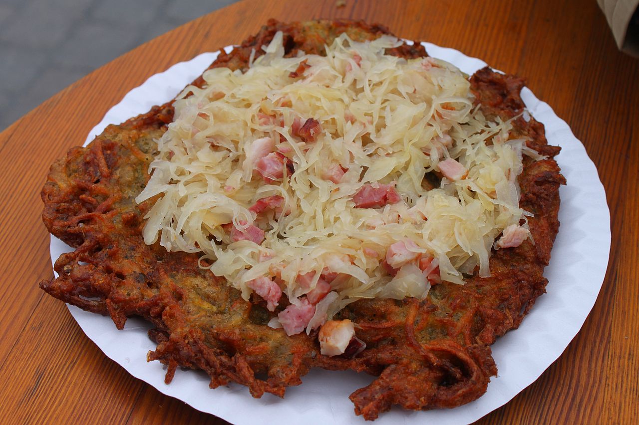 Bramborák - street food