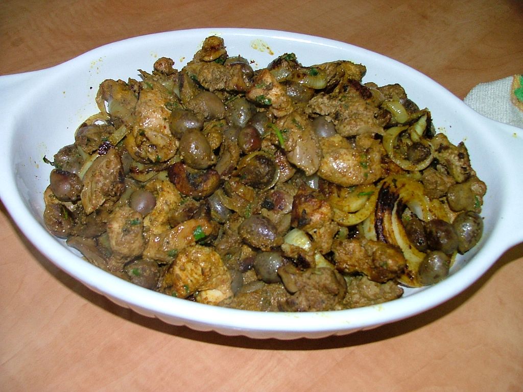 Close-up Photo of Jerusalem Mixed Grill on a white plate