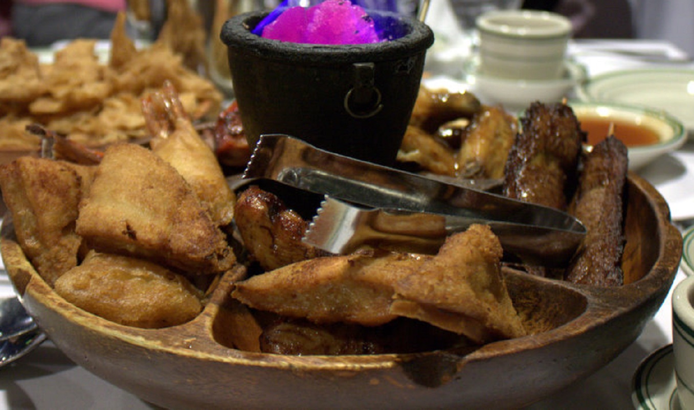 Jade island pupu platter