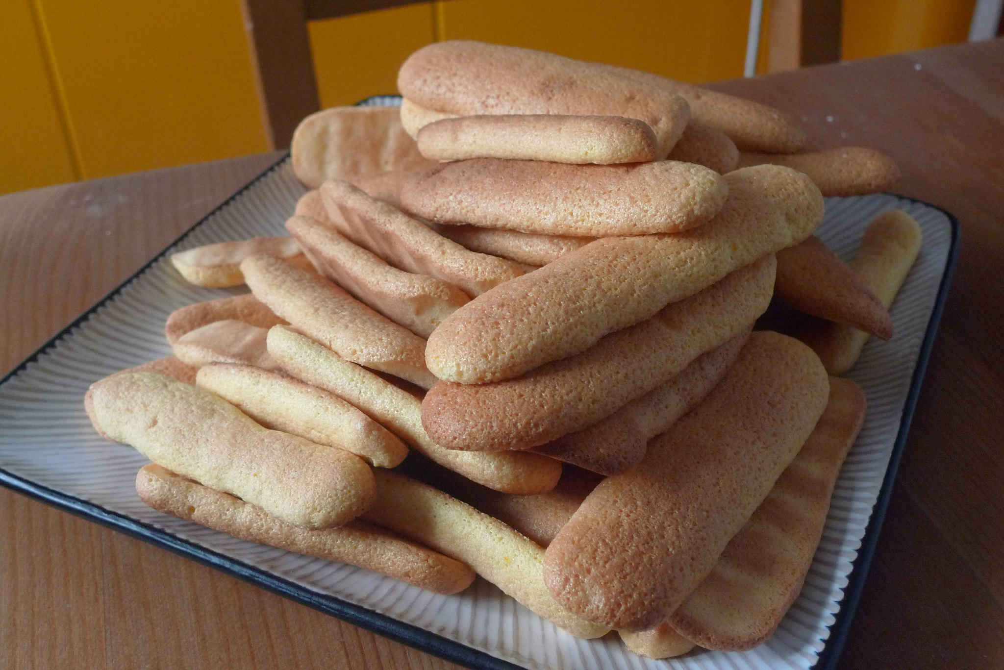 Home made lady fingers.