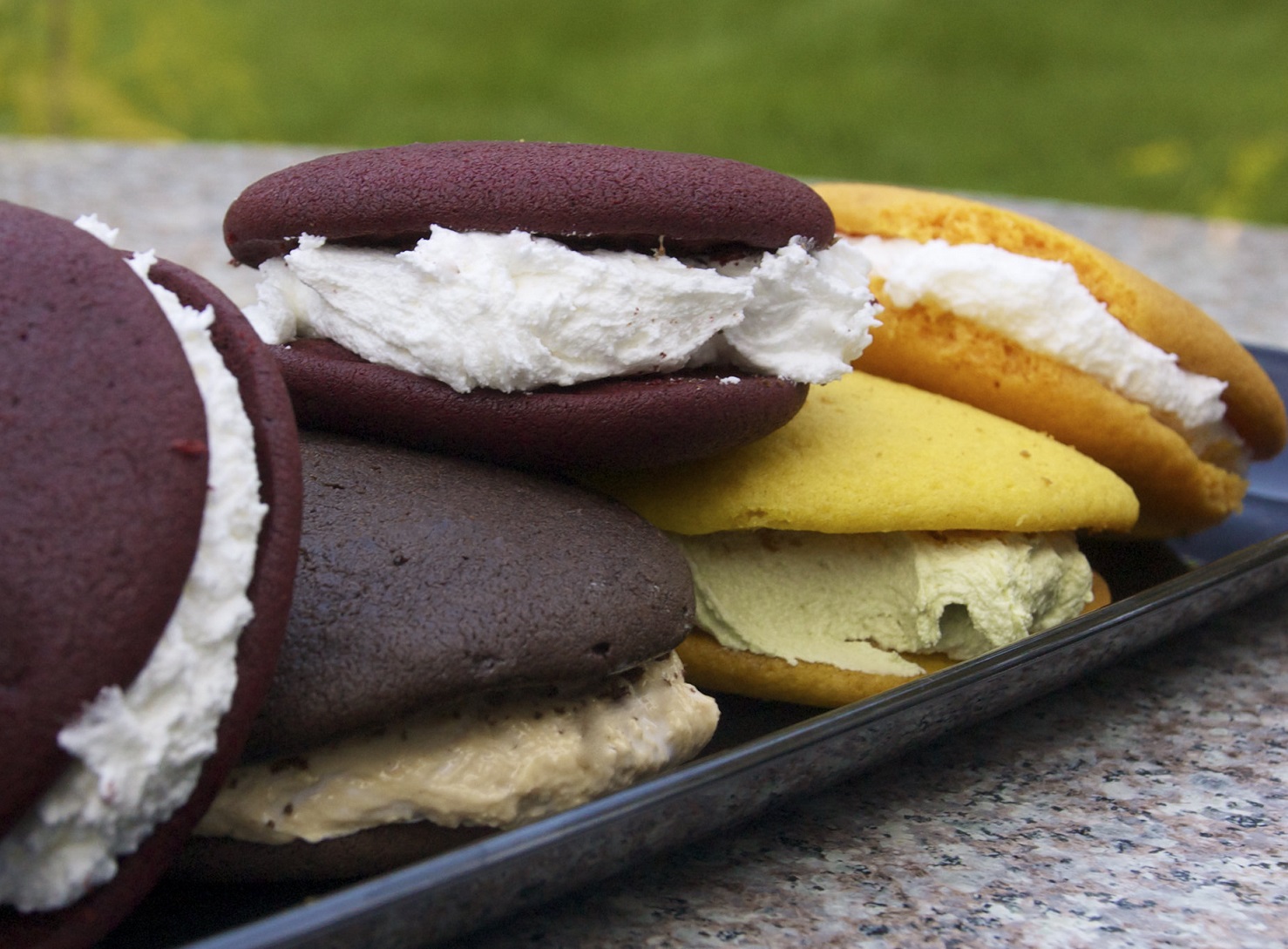 Whoopie on a plate.