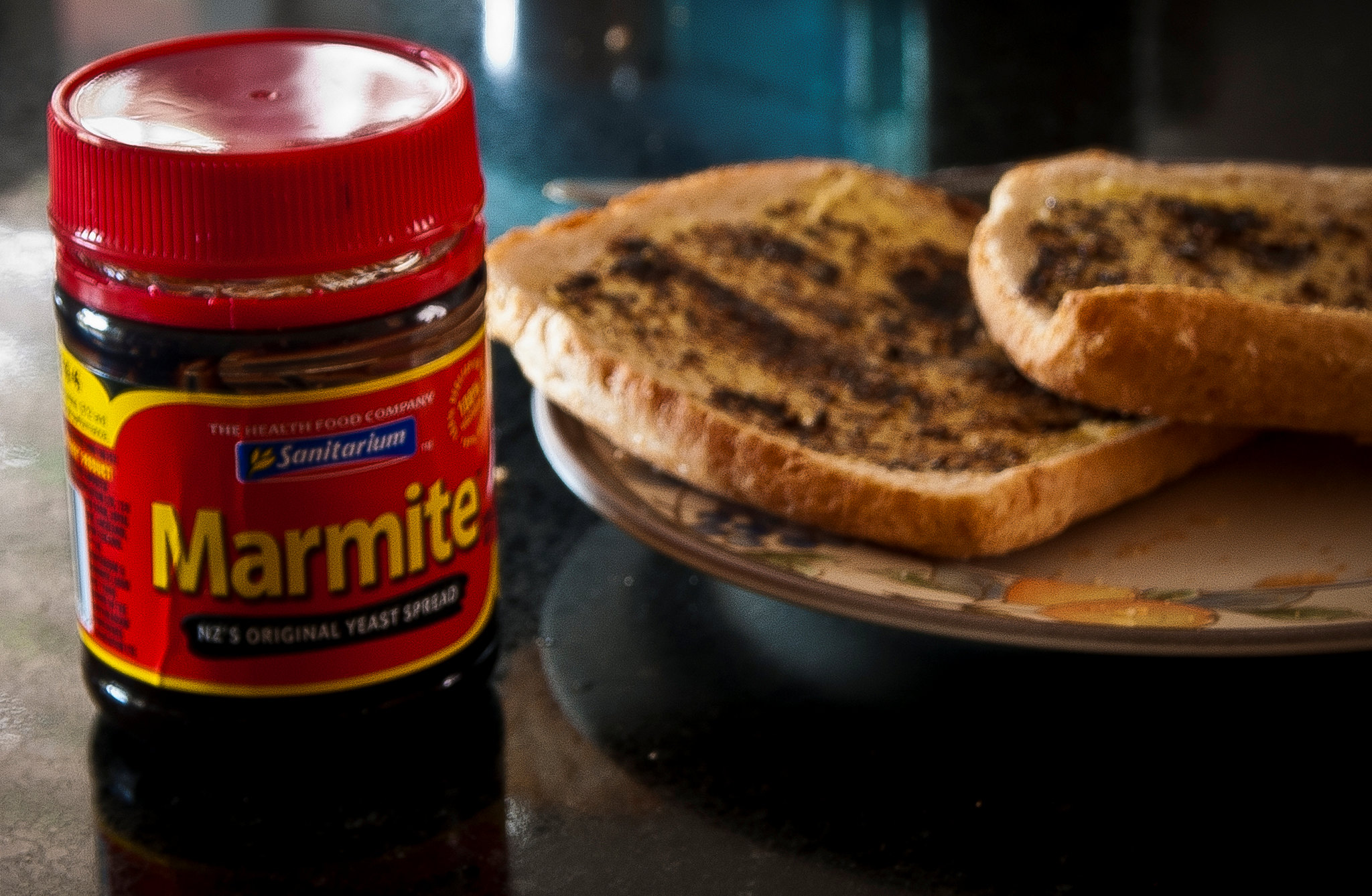Marmite on toast