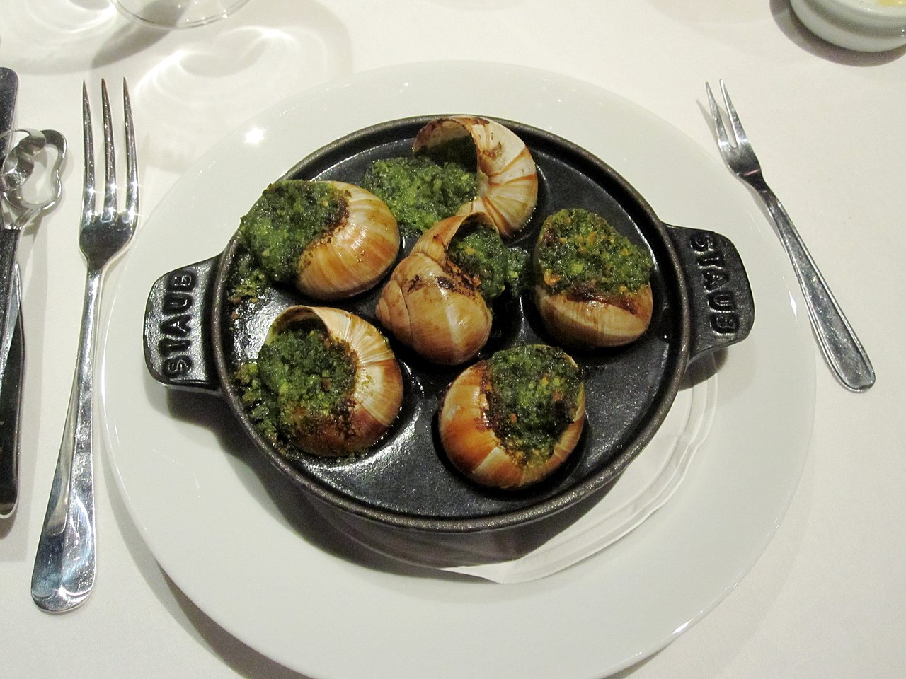 Escargot à la Bourguignonne - snails
