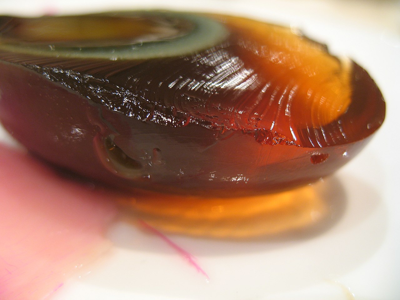 Century Egg - close up.