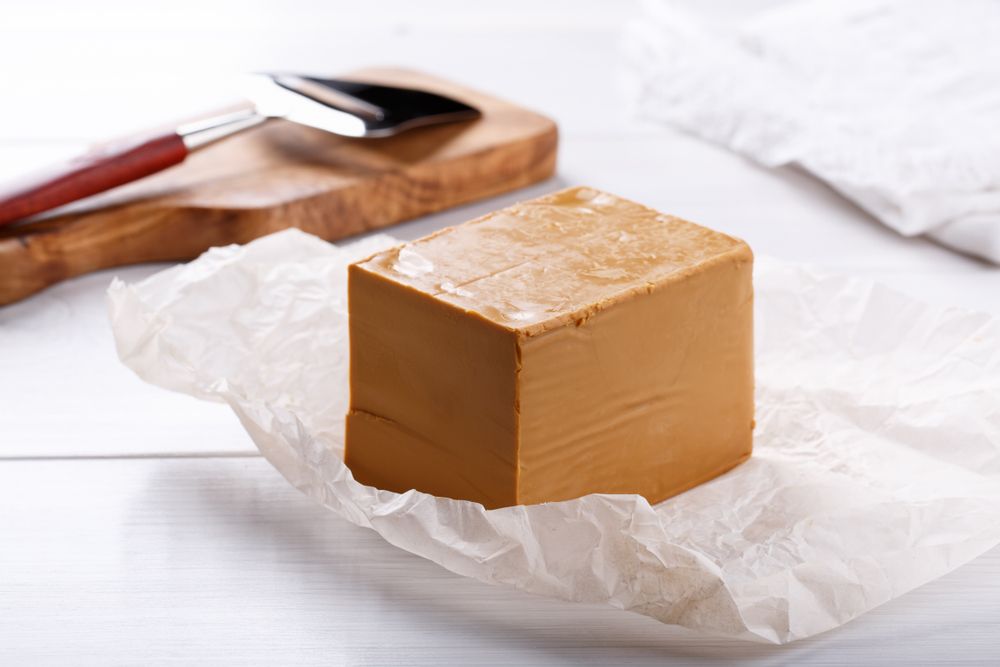 image of brown cheese