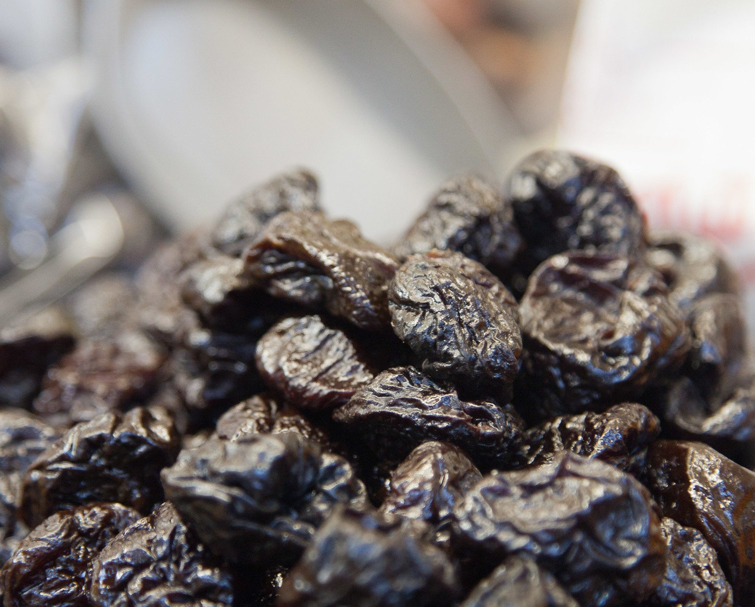 Close-up Photo of Californian Pitted Prunes Pile