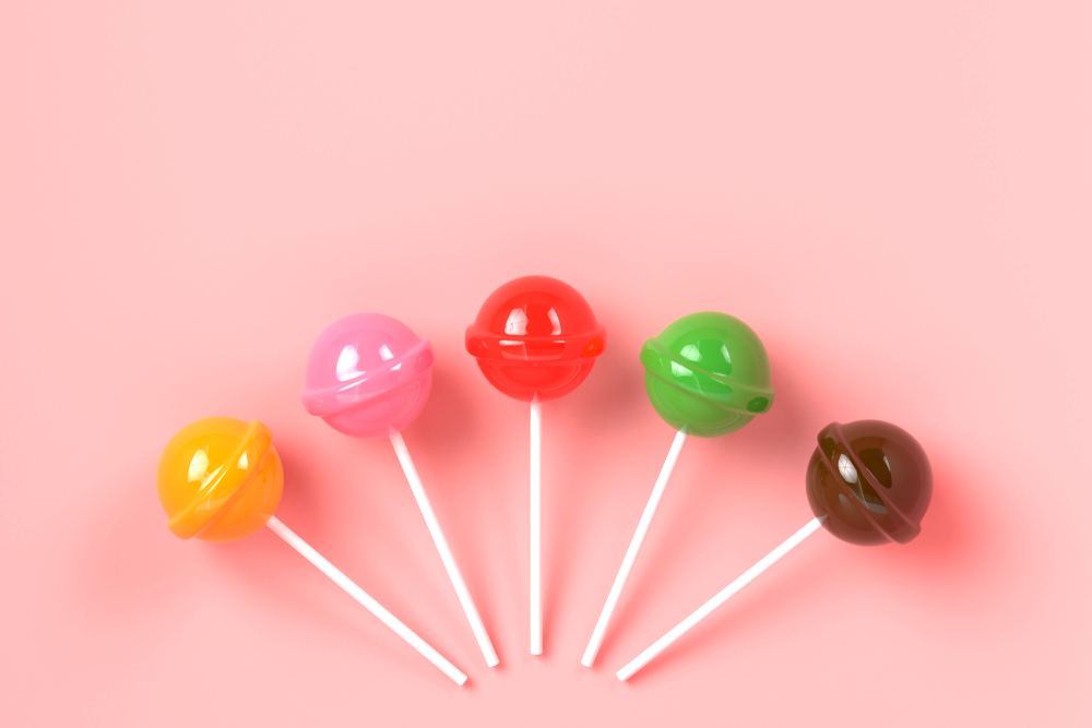 image of colorful lolipops