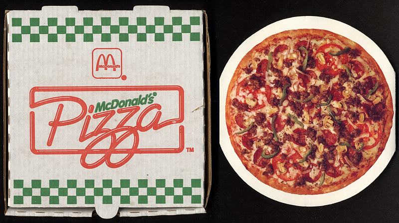 McDonald's Pizza, 1990