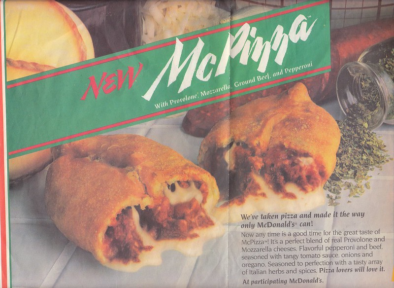 image of ads for McPizza