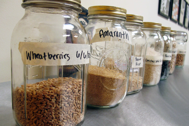 Jars Of Whole Grains