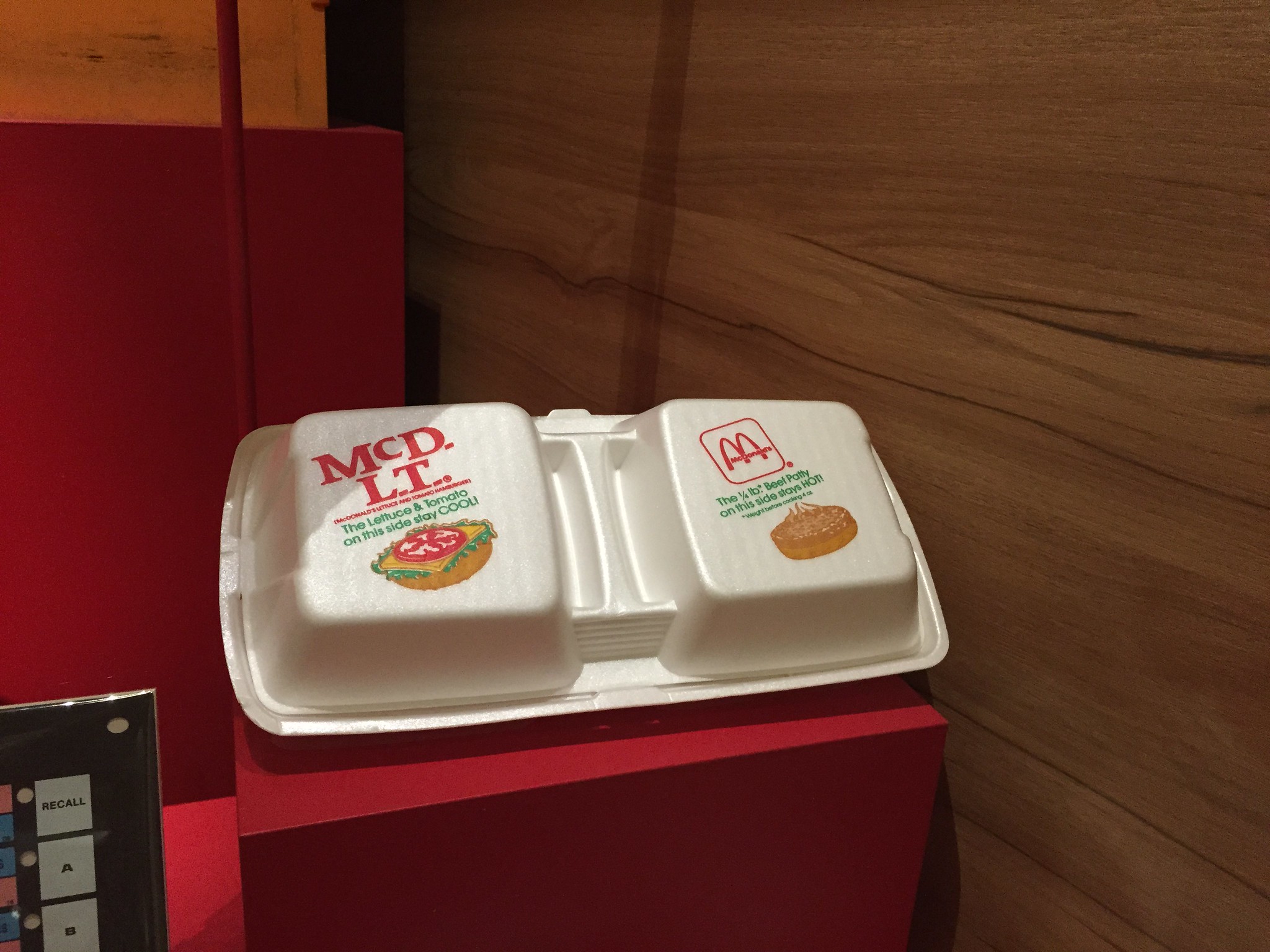 McDLT box