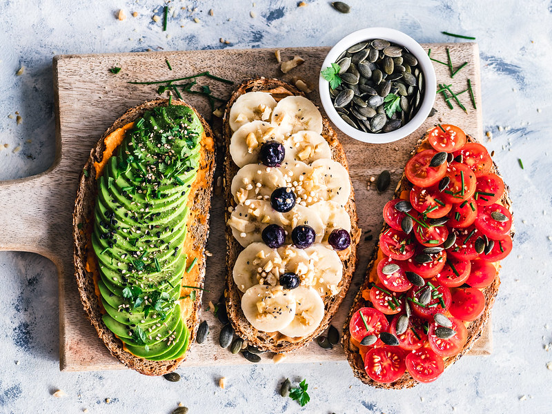 Fruit + Veggie Toast