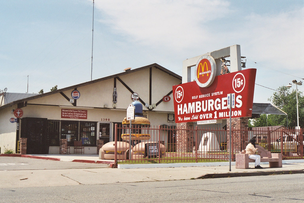 First Mcdonalds, San Bernardino, California
